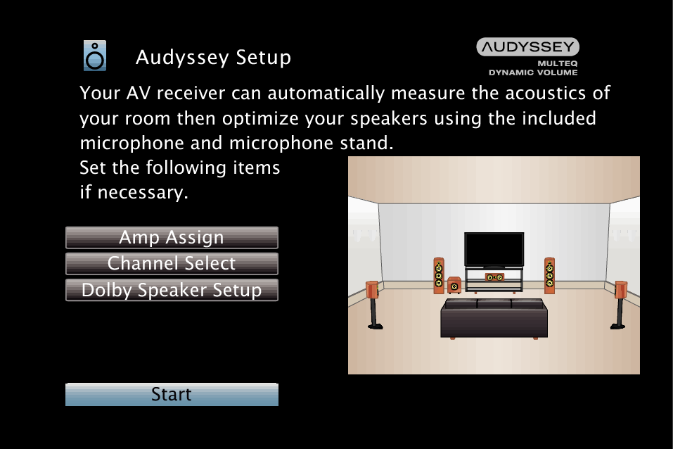 GUI AudysseySetup3 S910E3
